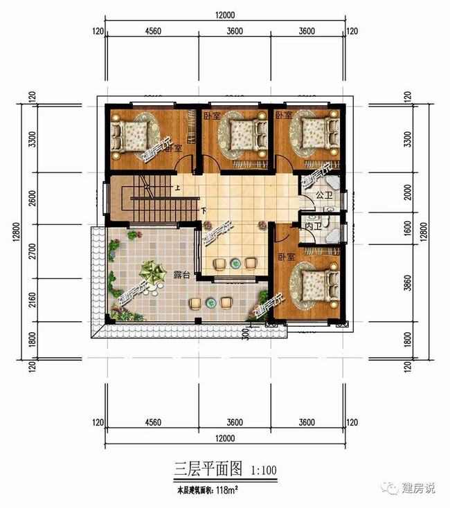 头条三层别墅(网红欧式别墅外观图)