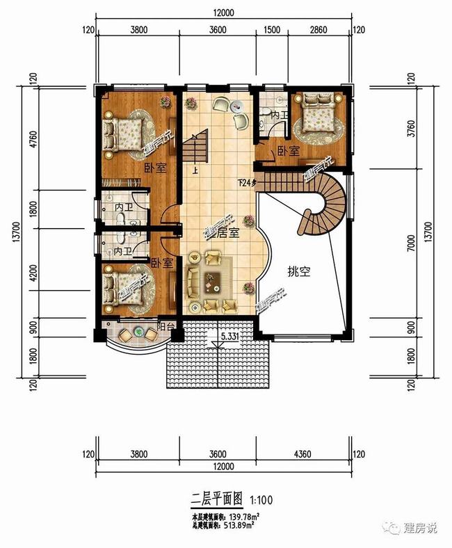 头条三层别墅(网红欧式别墅外观图)