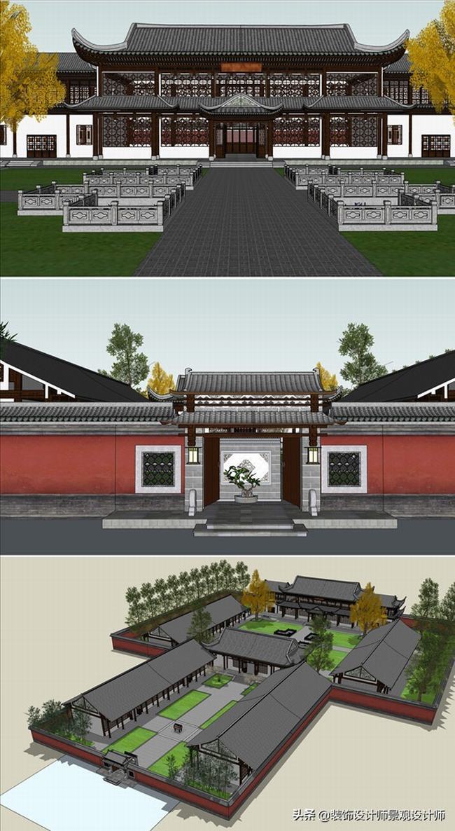 古建寺庙设计图片(古建寺庙设计效果图)