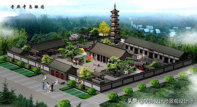 古建寺庙设计图片(古建寺庙设计效果图)