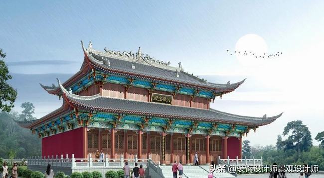 古建寺庙设计图片(古建寺庙设计效果图)