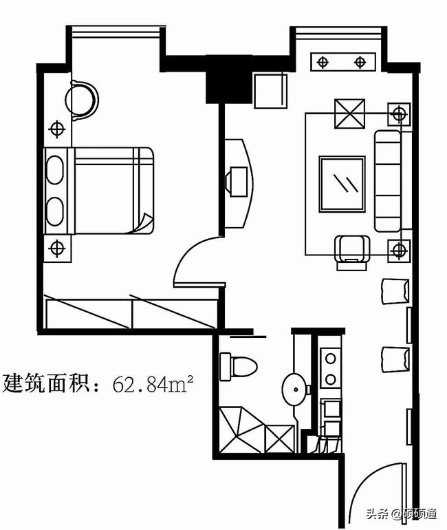 分享18个经典户型平面图(最完美的户型平面图)