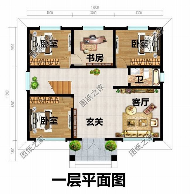 农村自建房经典设计图(二层楼农村自建房设计图)