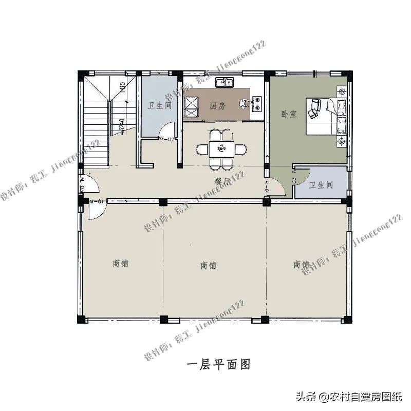 农村自建店面设计(农村自建铺面设计方法)