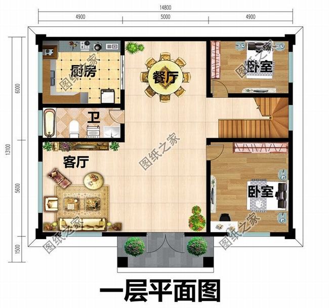 农村自建房图纸推荐(农村自建房简单实用图纸)