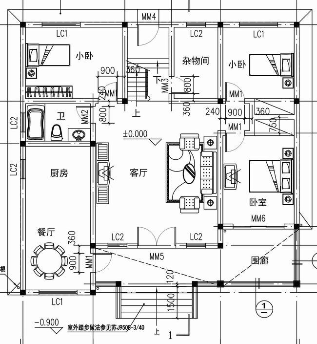 农村自建小别墅设计图纸大全免费(农村自建小别墅图纸免费)