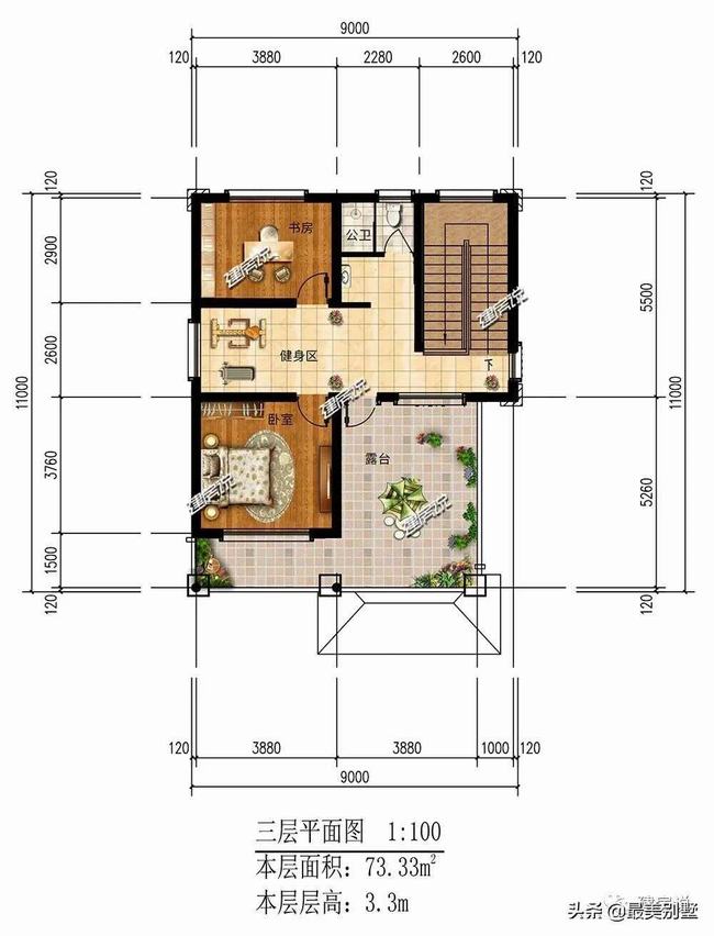 农村自建上千万的别墅(适合村里建的小别墅)