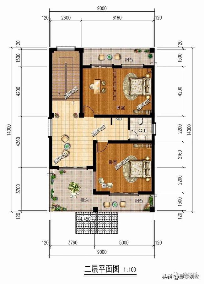 农村自建上千万的别墅(适合村里建的小别墅)