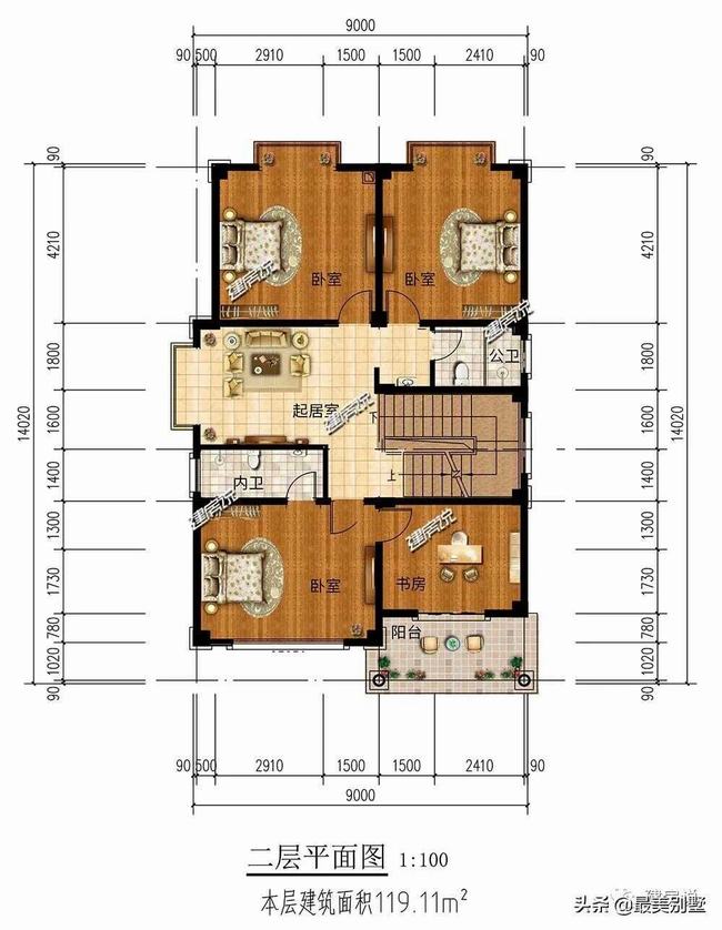 农村自建上千万的别墅(适合村里建的小别墅)