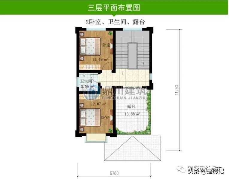 农村自建别墅最佳小户型前十名(新式小别墅建房设计图)