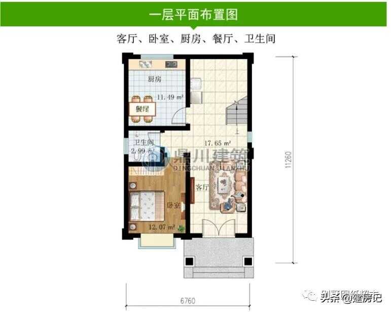 农村自建别墅最佳小户型前十名(新式小别墅建房设计图)