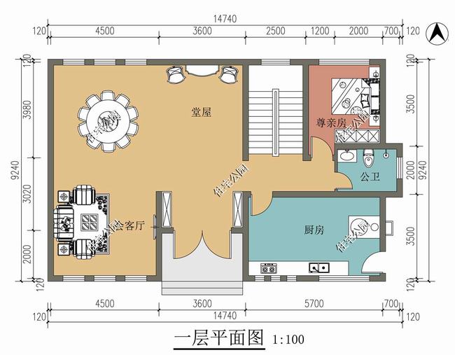 农村建房带堂屋怎么样(传统农村自建房带堂屋)