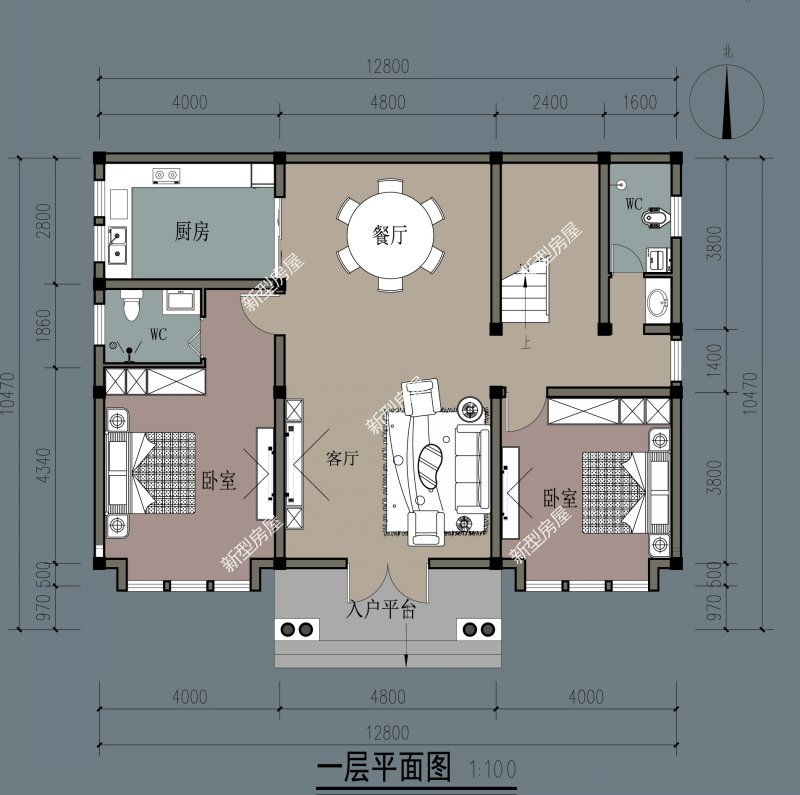 农村堂屋建房设计(农村建房堂屋怎样设计)