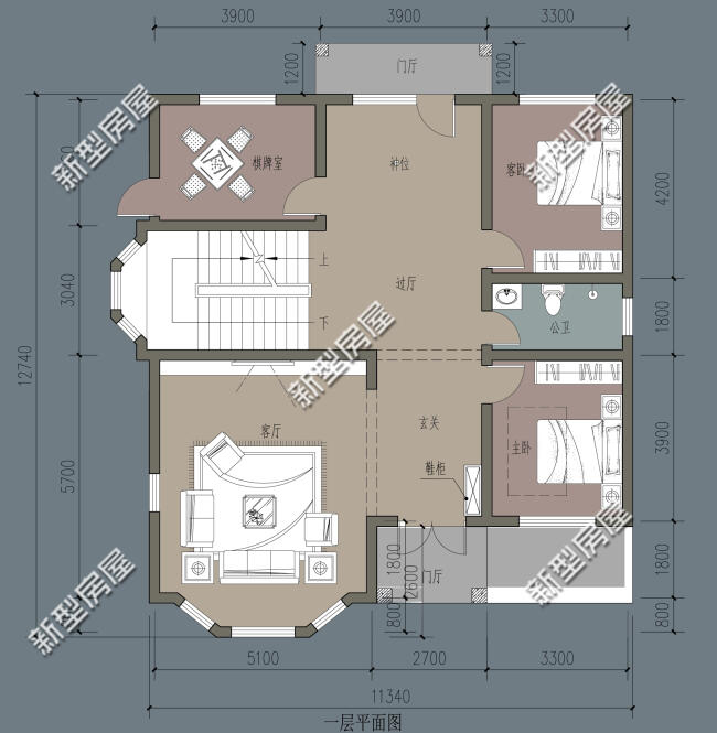 农村堂屋建房设计(农村建房堂屋怎样设计)