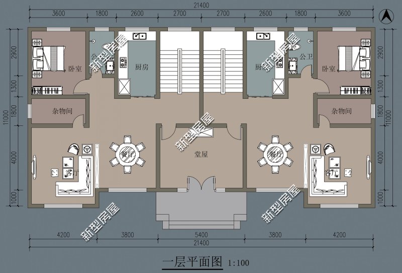 农村堂屋建房设计(农村建房堂屋怎样设计)