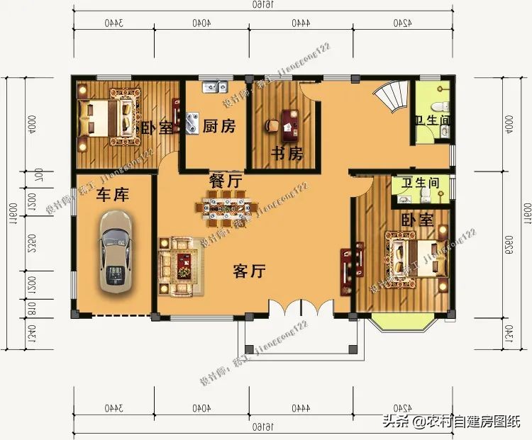 农村二层旋转楼梯别墅大全(农村二层旋转楼梯别墅)