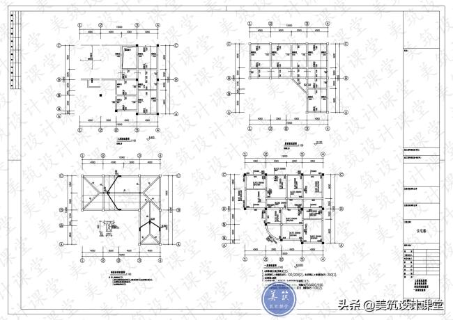 农村150平方三层带柴火独栋别墅(两室一厅最佳别墅图纸)