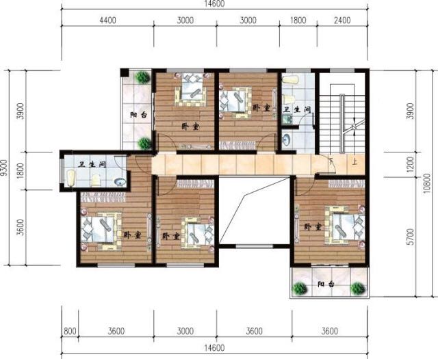 农村10x9m自建房最省钱的图纸(全网农村二层自建房图纸)