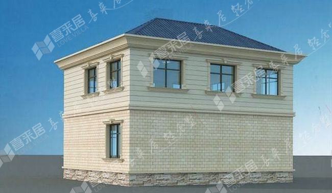 农村10x9m自建房最省钱的图纸(全网农村二层自建房图纸)