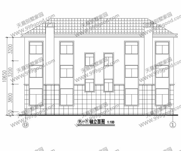 二层跃层双拼别墅设计图(双拼三层跃层别墅设计)