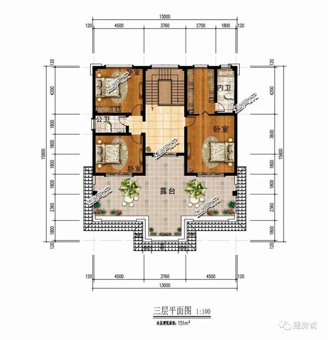 乡村别墅外观效果(乡村别墅效果图中国风)