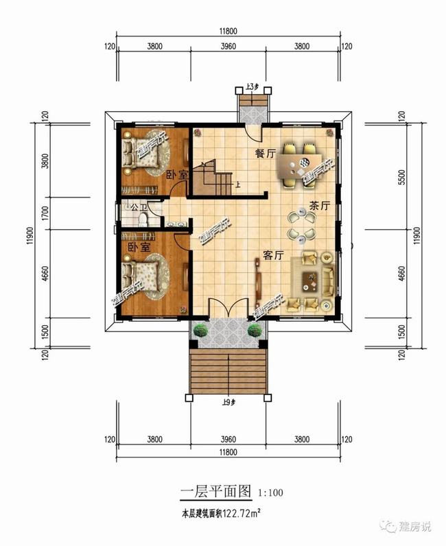 乡村别墅外观效果(乡村别墅效果图中国风)