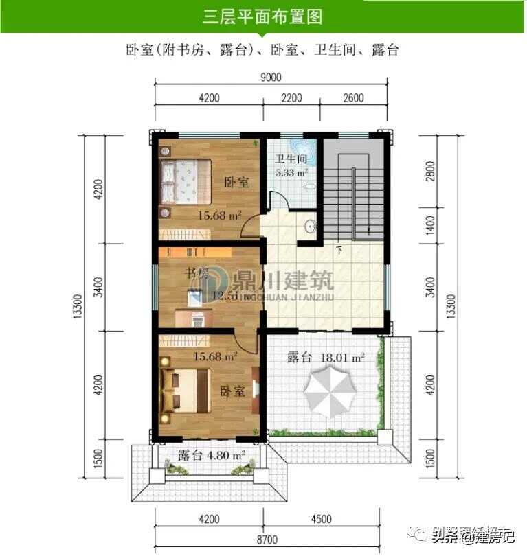 三层小户型别墅全套设计图(农村三层小型别墅外观)