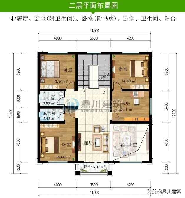 三层别墅室内的设计图(欧式三层平顶别墅效果图)