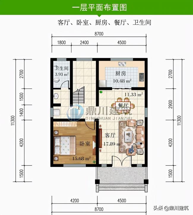 三层别墅室内的设计图(欧式三层平顶别墅效果图)