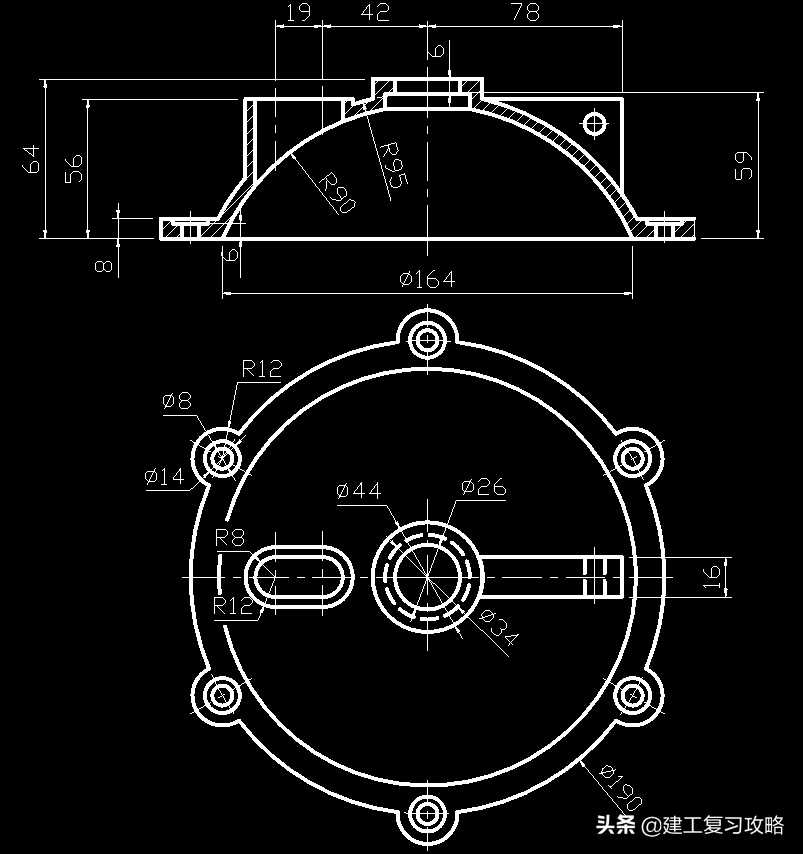 cad零基础新手必练300图(cad新手必练300图)