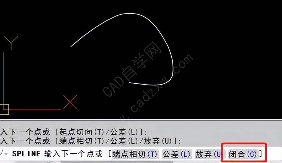 cad让图形闭合的命令(cad闭合命令教学)