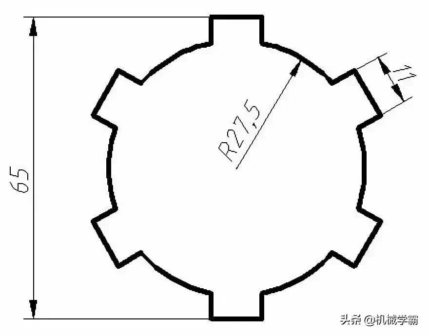 cad草图练习图(简单cad练习草图)