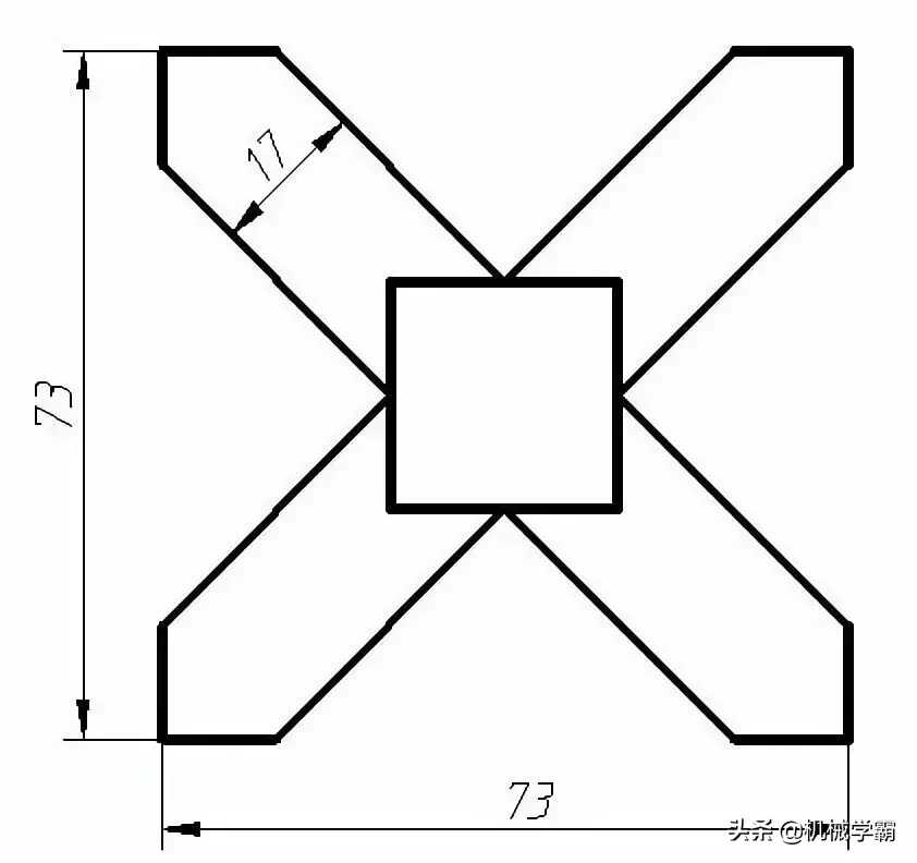 cad草图练习图(简单cad练习草图)