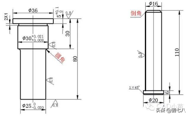 cad入门教学圆角倒角(cad倒角和圆角怎么画)