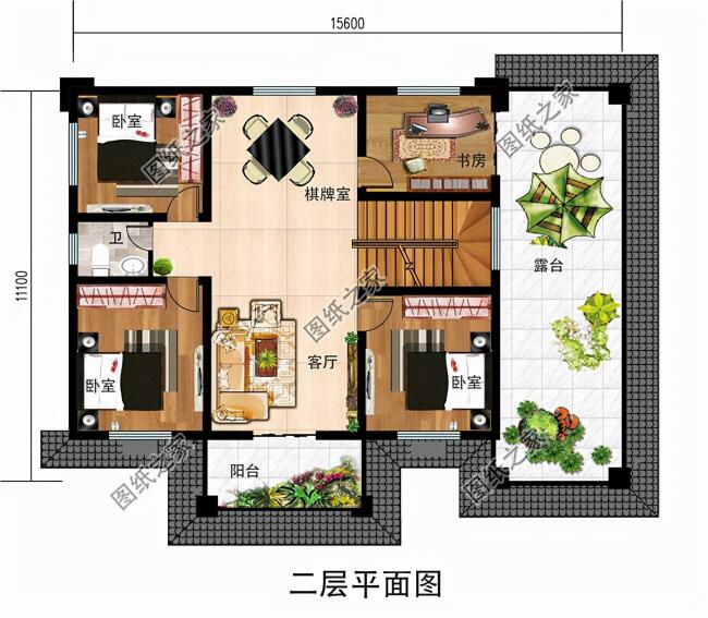 30米x9米双拼二层别墅图片新中式(二层爆款现代风别墅)