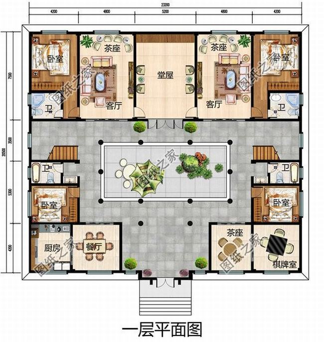 2000万乡村自建房四合院(农村自建房四合院门头)