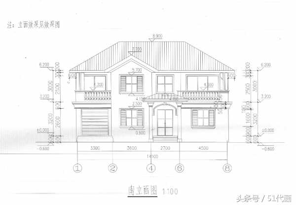 2018新农村自建房别墅图纸(新农村自建房最新设计图)