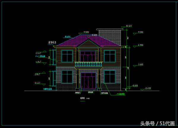 2018新农村自建房别墅图纸(新农村自建房最新设计图)