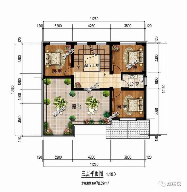 120平米宅基地别墅(宅基地120平别墅模板)