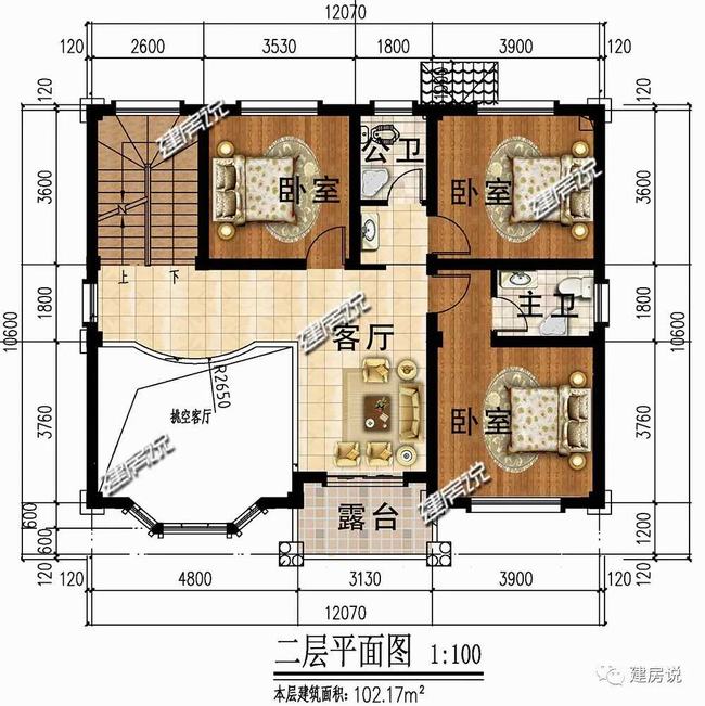 120平米宅基地别墅(宅基地120平别墅模板)