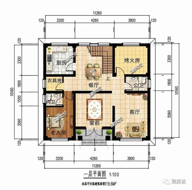 120平米宅基地别墅(宅基地120平别墅模板)