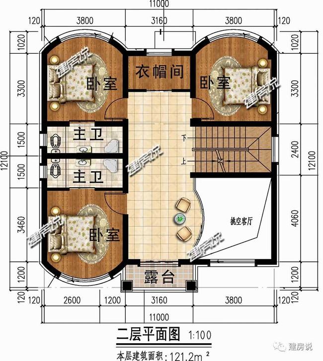 120平米宅基地别墅(宅基地120平别墅模板)