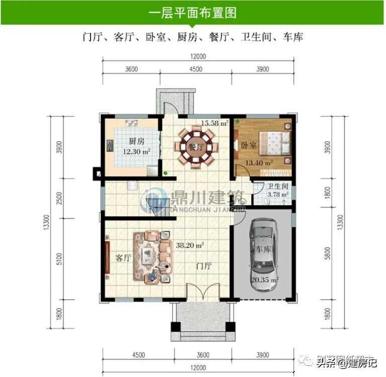 100款湖南农村二层两开间别墅(农村中式别墅二层户型图)