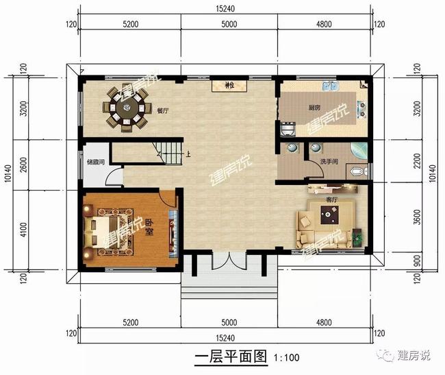 100平方徽派中式别墅(徽派中式别墅室内装修)