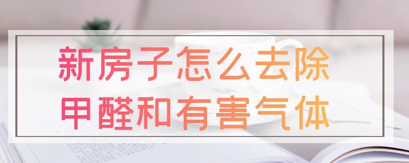 新房子怎么去除甲醛和有害气体