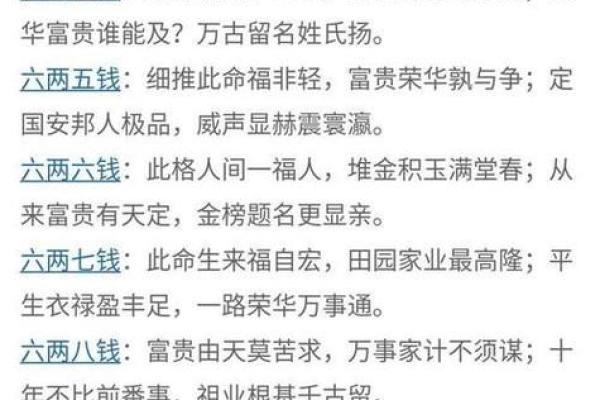 揭秘六两四命：命理与人生的深刻联结