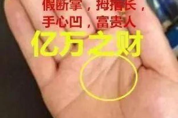 断掌女人的命格解析：命运与性格的奇妙联系