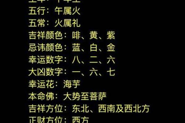 1990年午时出生的命运解析：探寻八字中的秘密与人生机遇