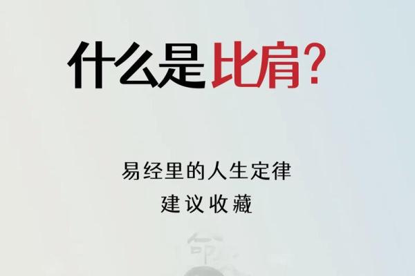 男命比肩要注意什么？解密命理中的人生智慧！