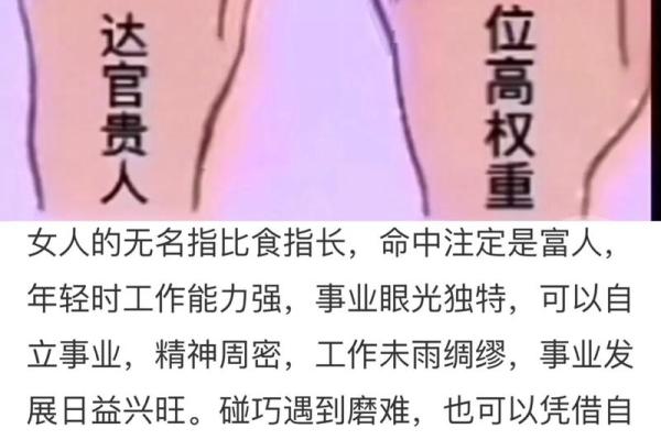 五根手指的奥秘：揭秘手指长短与命运的关系